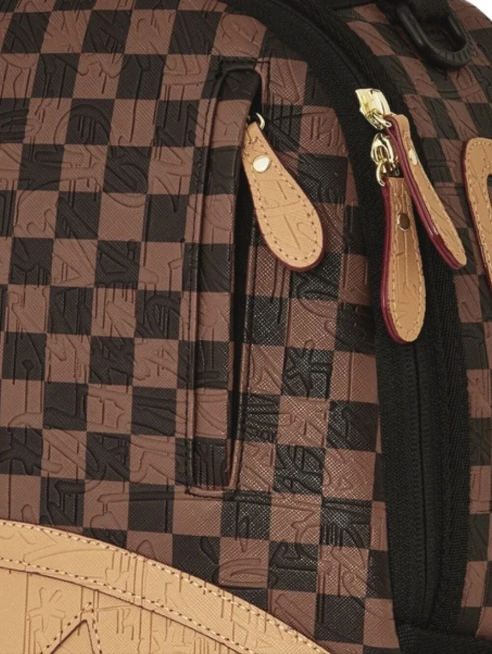 Sprayground Guess Not Checkers Backpack